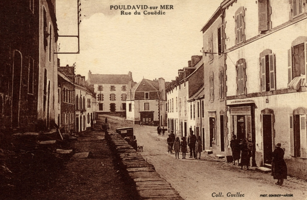Pouldavid : la rue du Coëdic devenue rue Eugène Lucas